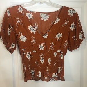 Floral Crop Top